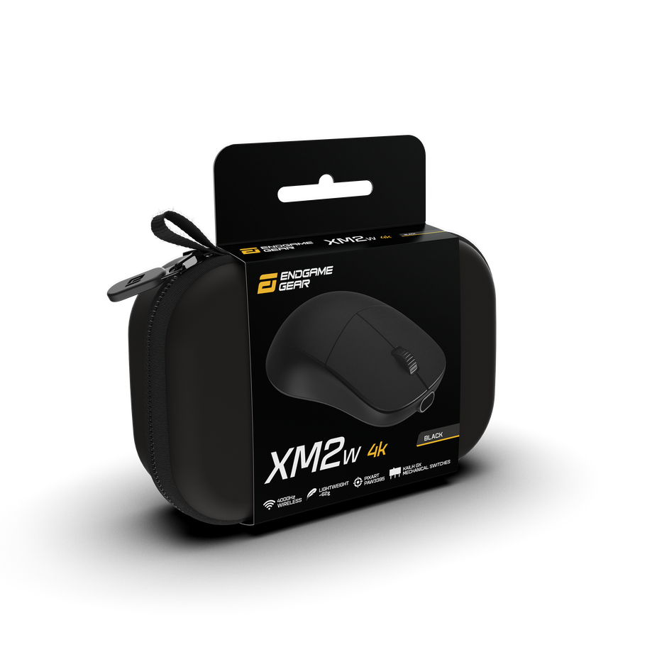 Souris de jeu sans fil XM2w 4k - Noir