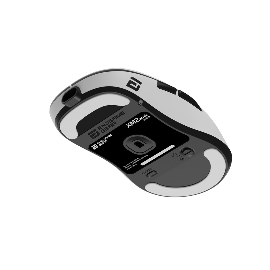 Souris de jeu sans fil XM2w 4k - Blanc