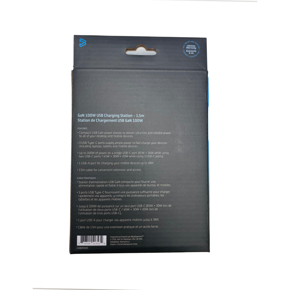 USB Charging Station 100W