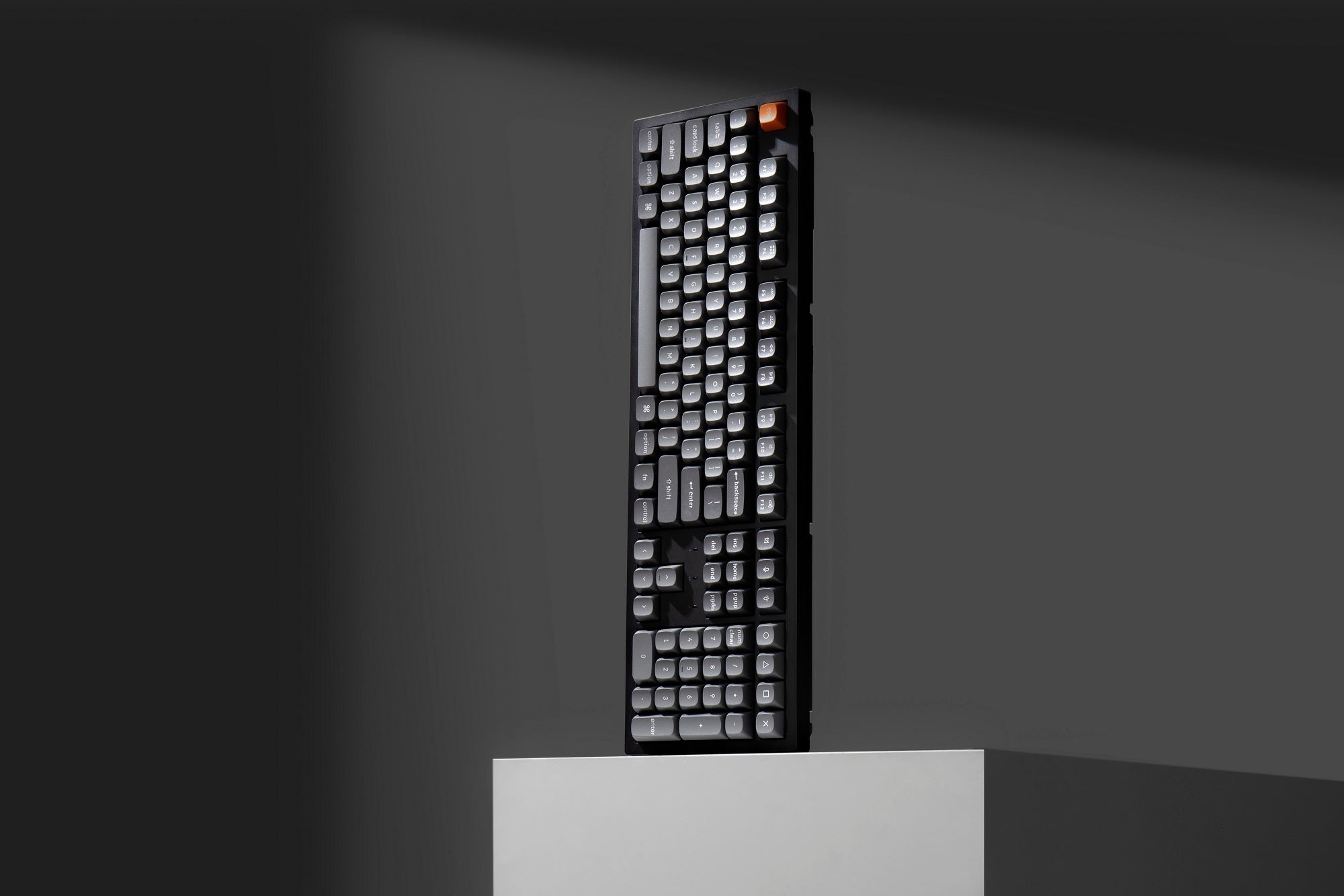 K10 Max - Aluminium RGDB - Interrupteur marron