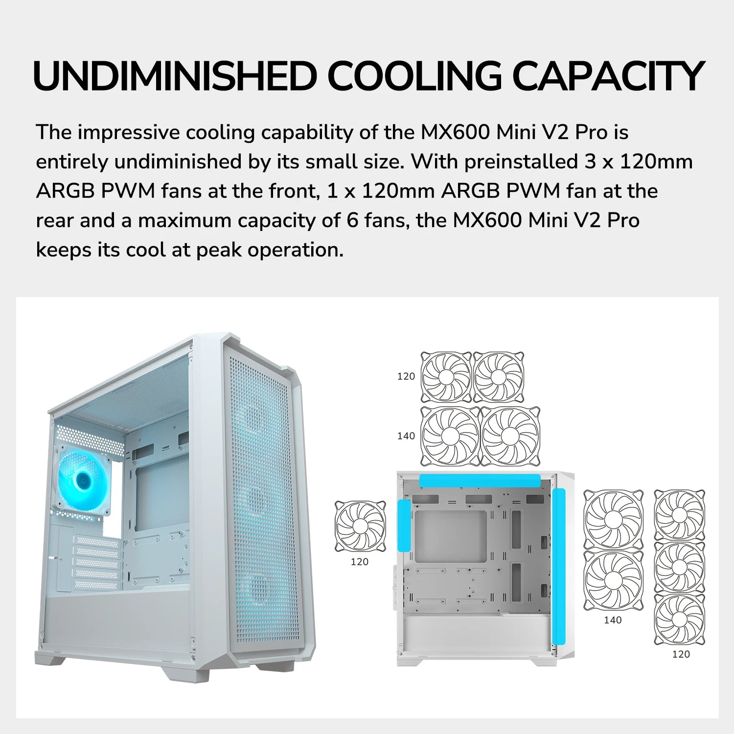 MX600 Mini V2 Pro Blanc