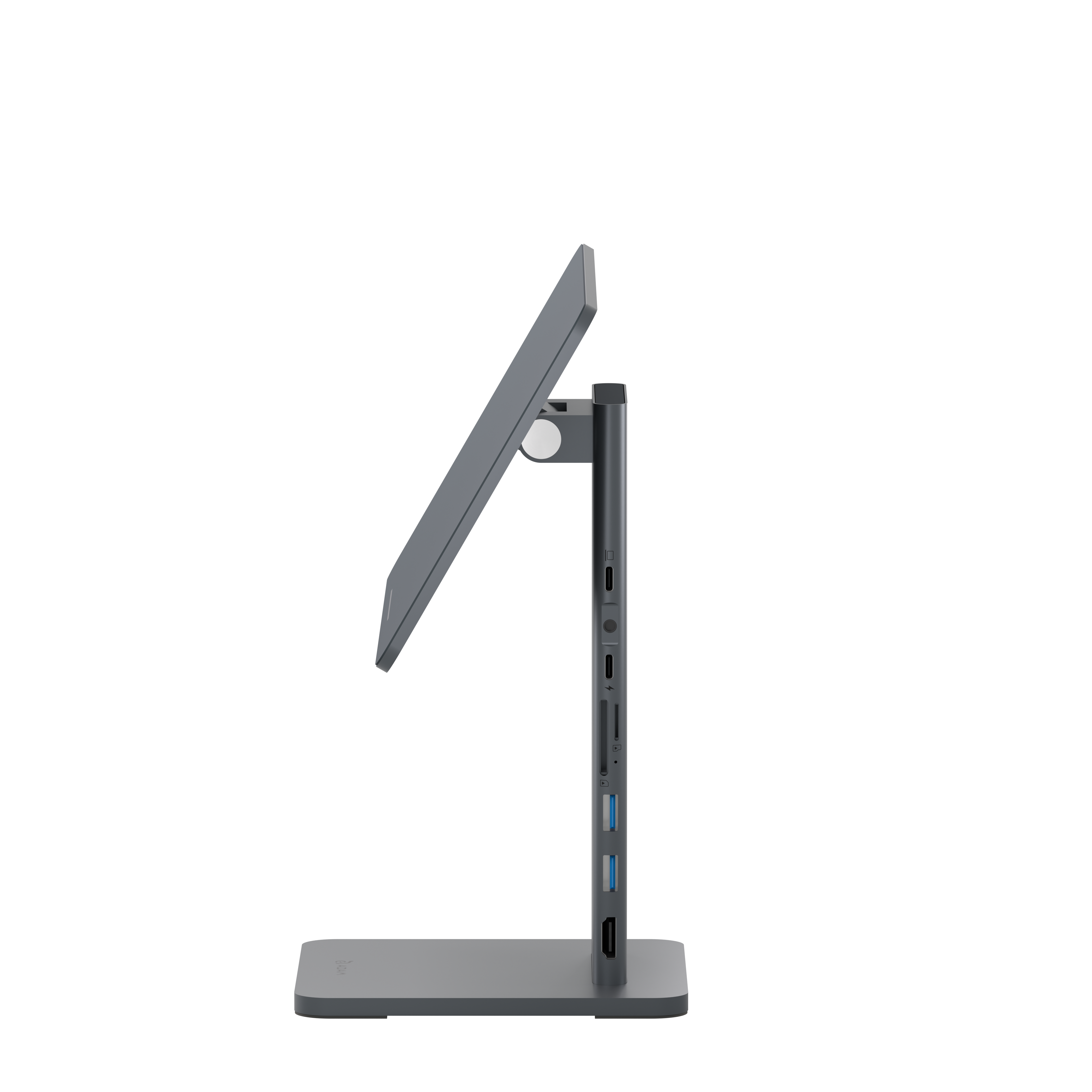 Mag M Pro 12.9'' - 8 port USB-C Hub with iPad Magnetic Stand
