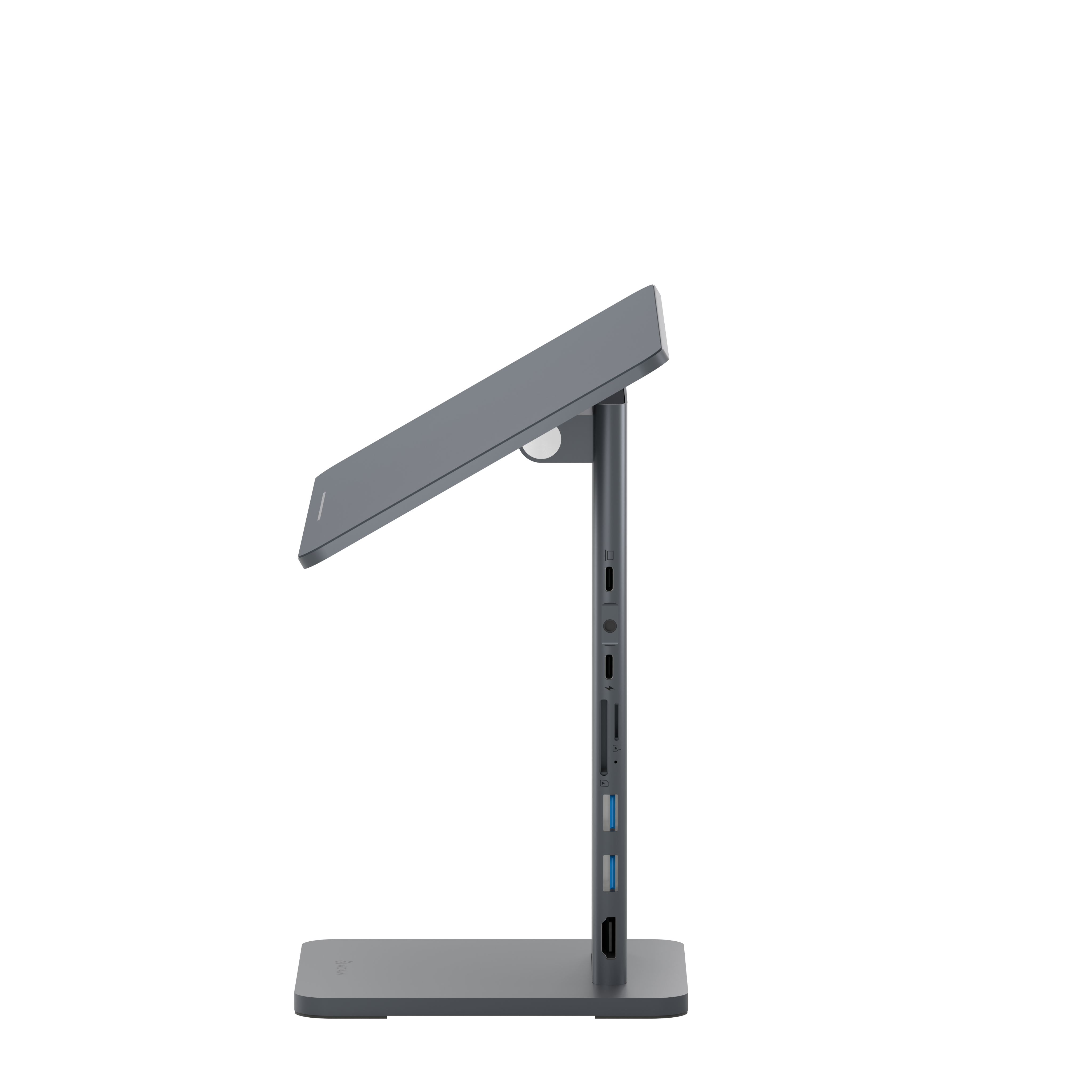 Mag M Pro 12.9'' - 8 port USB-C Hub with iPad Magnetic Stand