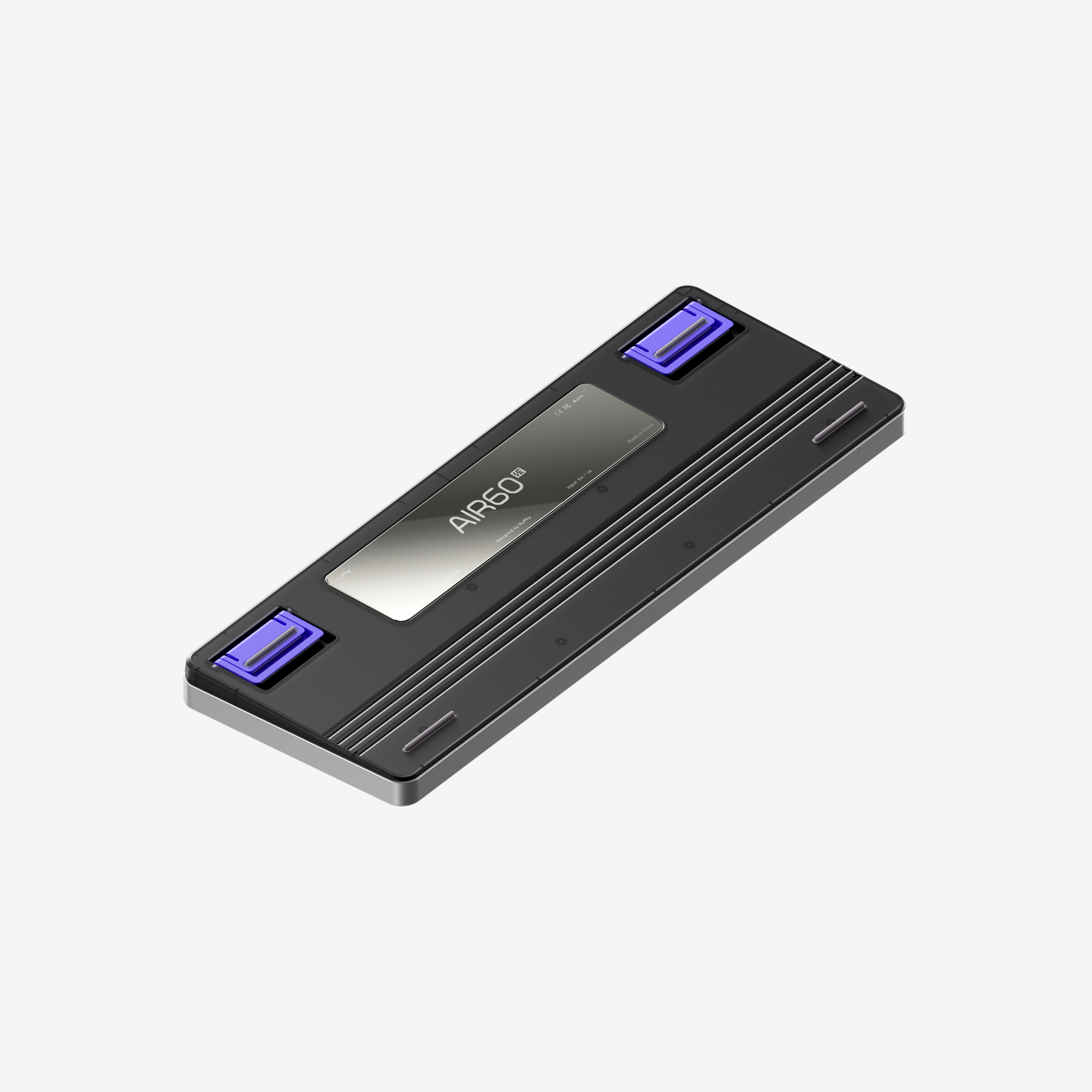 Air60 HE - Silver - Low Profile Magnetic Jade