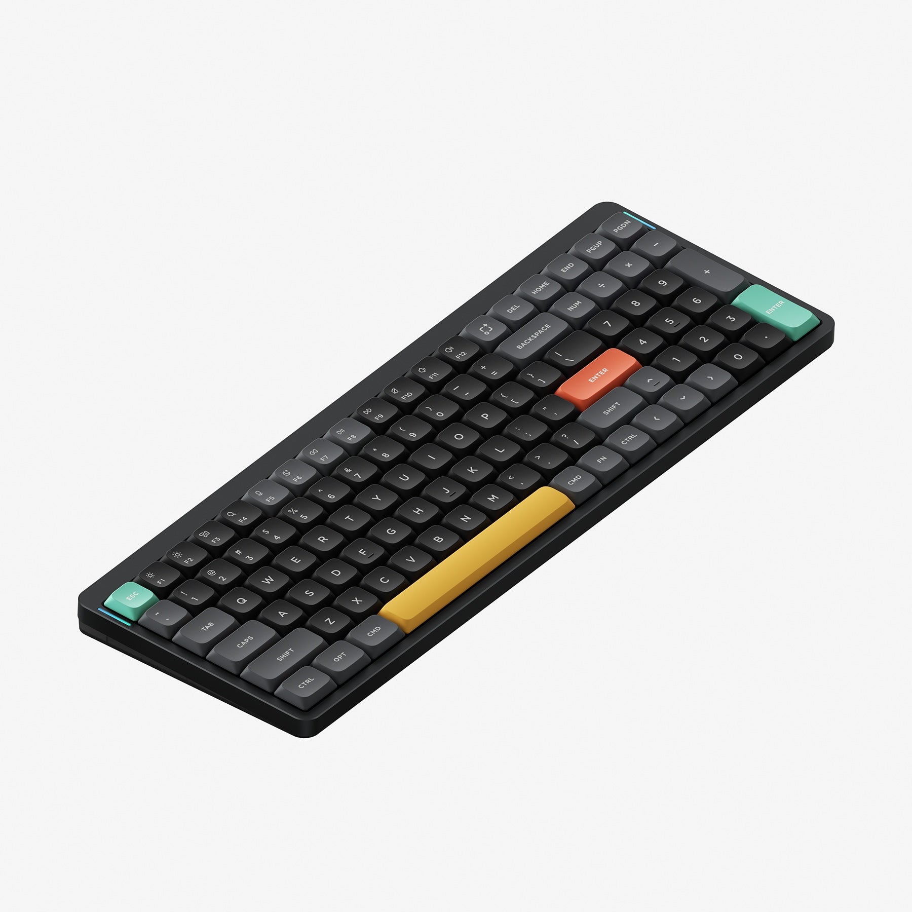 Air96 V2 - Basalt Black - Aloe Switches