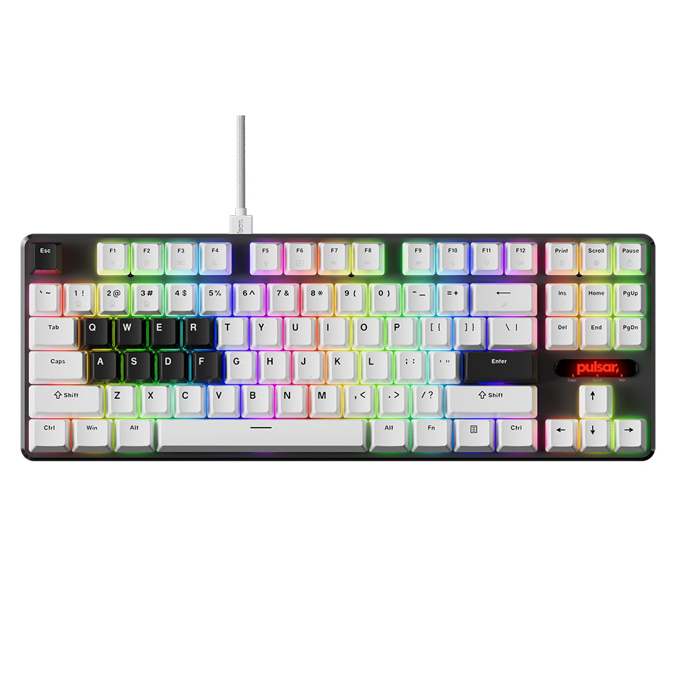 PCMK 2 Hall Effect Keyboard - TKL - White
