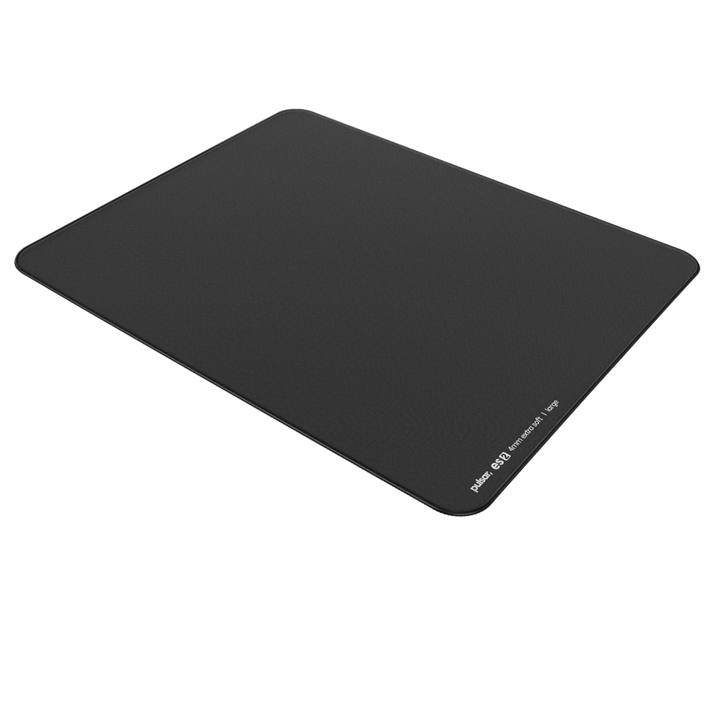 Tapis de souris Pulsar ES2 4 mm L 420 x 330 Noir