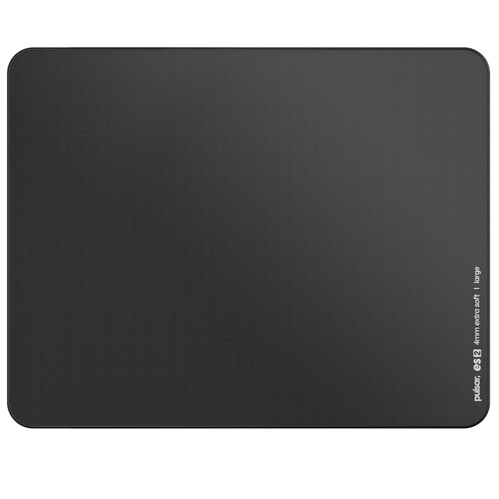 Tapis de souris Pulsar ES2 4 mm L 420 x 330 Noir