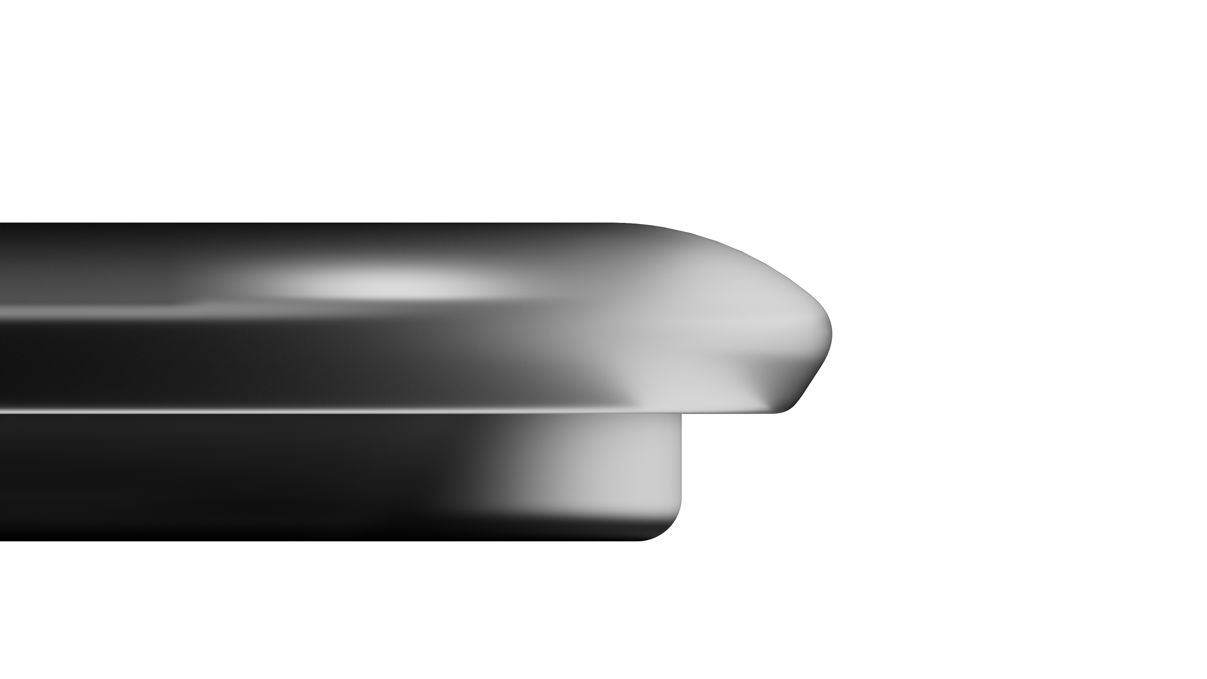 Tapis de souris en verre Superglide3 - XL - Noir