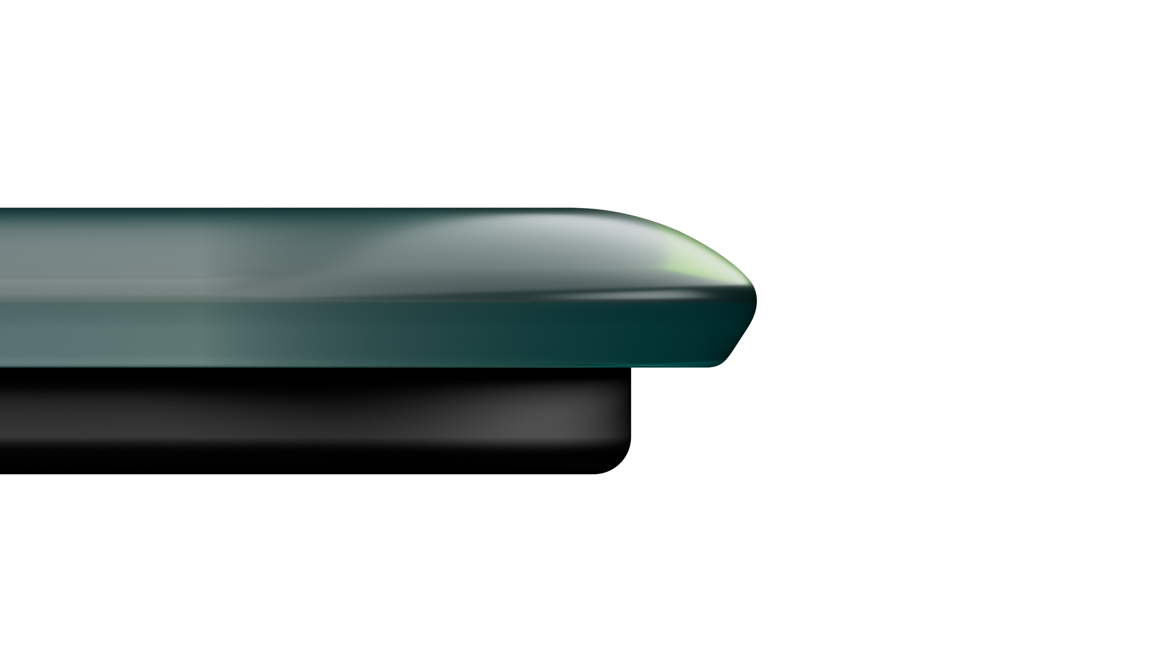 Tapis de souris en verre Superglide3 - Grand - Vert