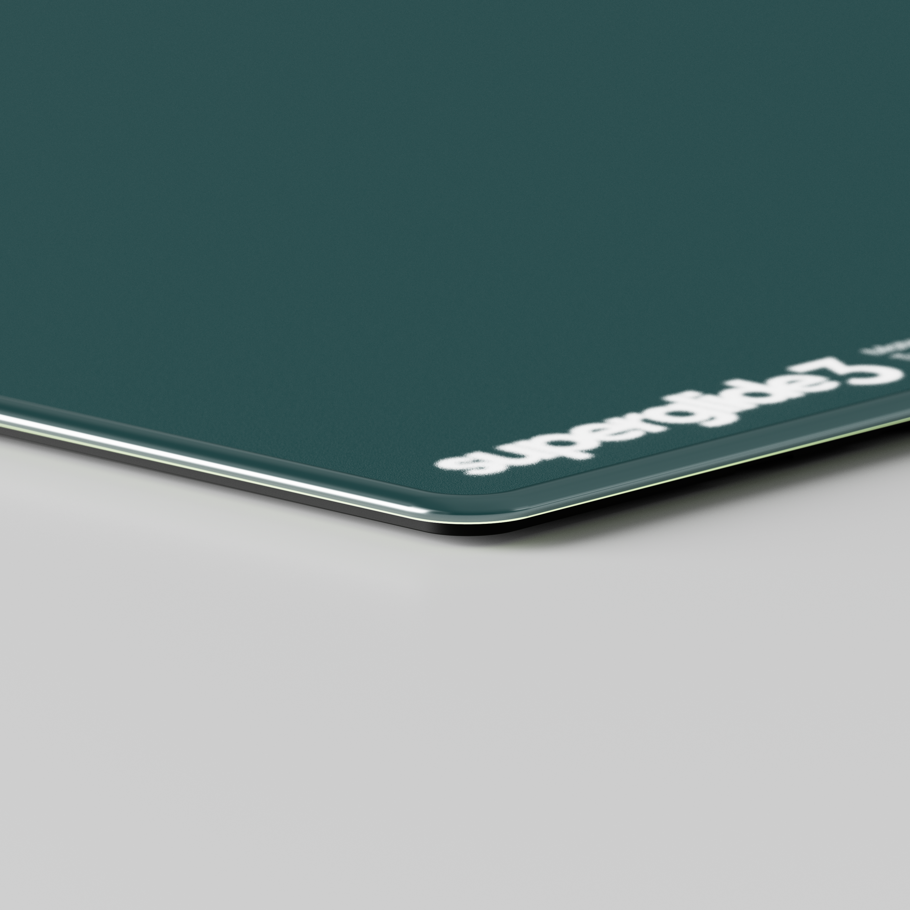 Tapis de souris en verre Superglide3 - Grand - Vert