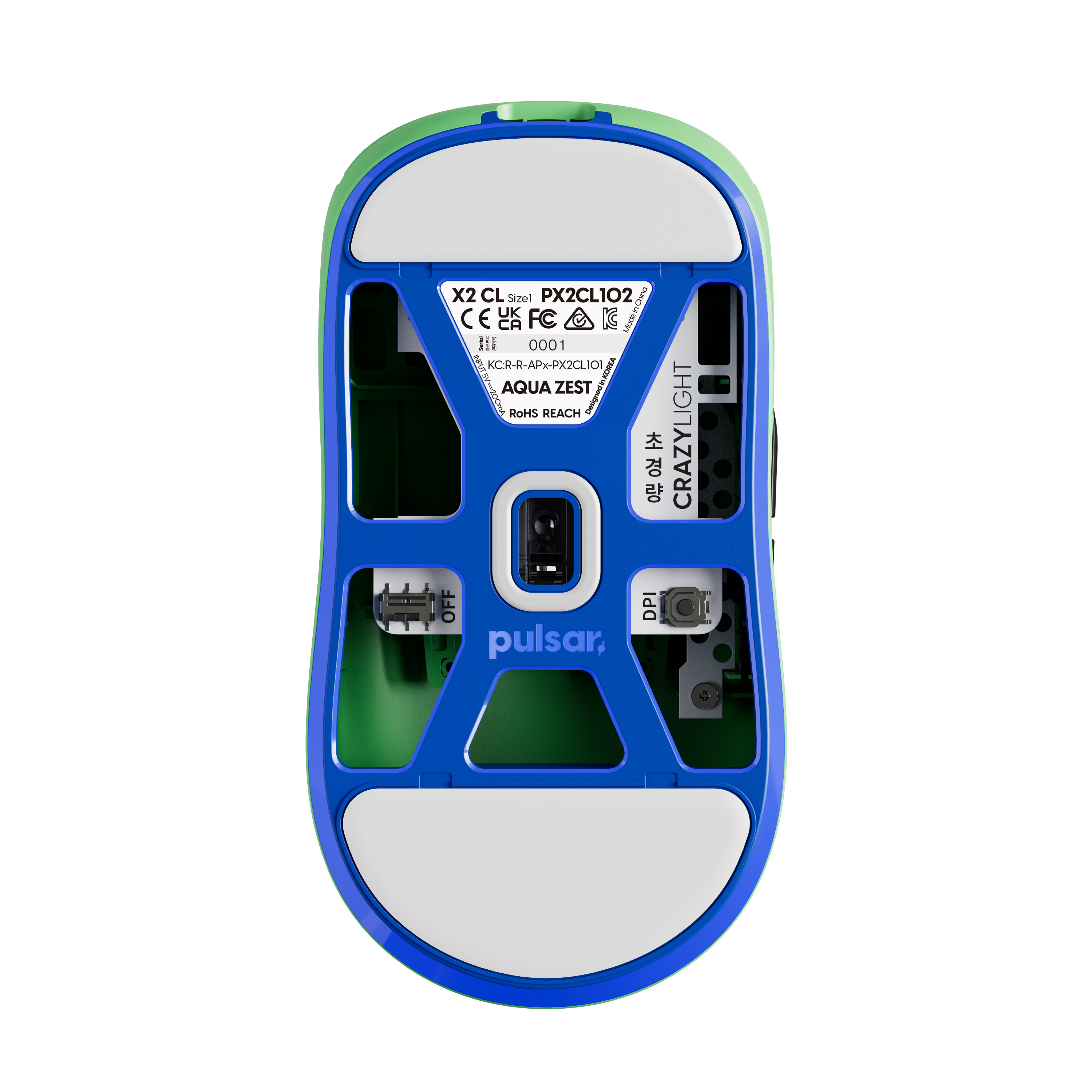 X2 CRAZYLIGHT - Mini - Aqua Zest