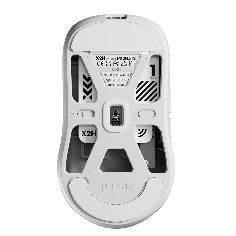 X2H V3 Wireless - Size1 (Mini) - White