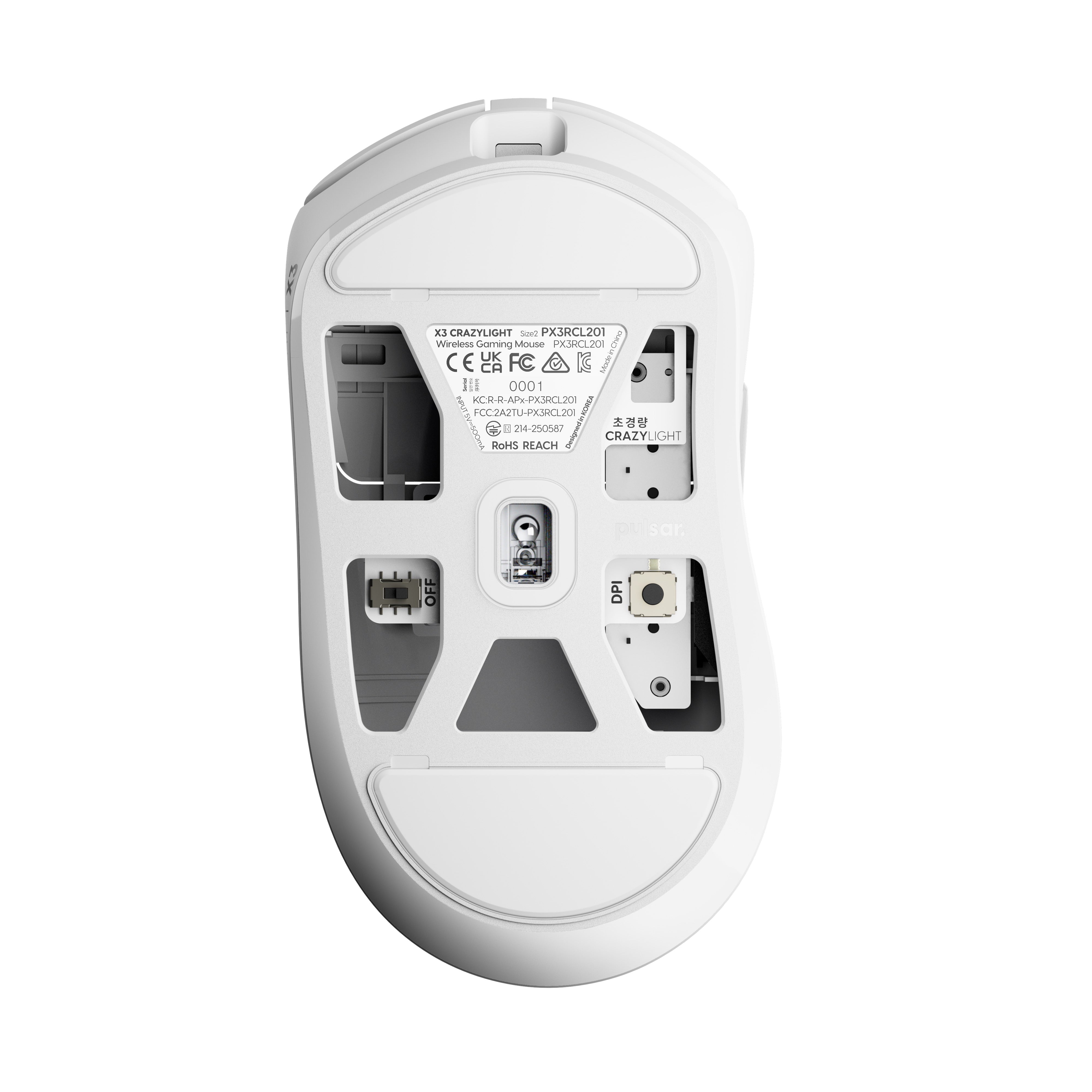Pulsar X3 CrazyLight - Uyuni White - Medium