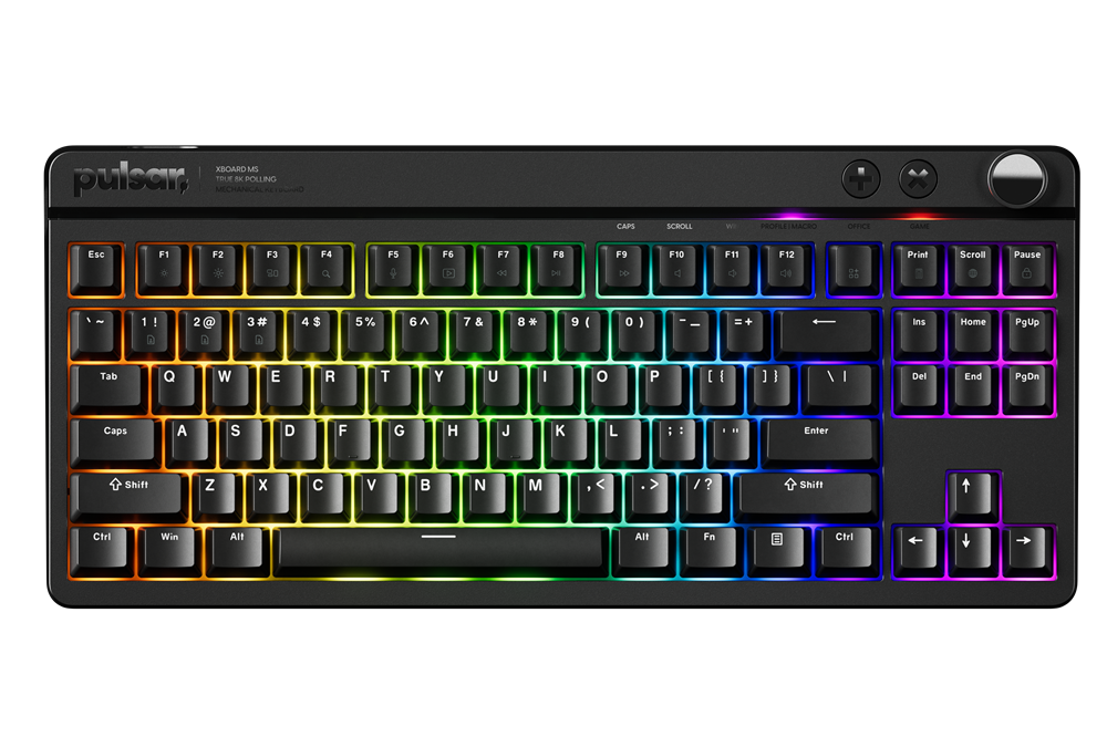 Xpanel Keyboard Xboard MS Mechanical Keyboard - TKL - Black