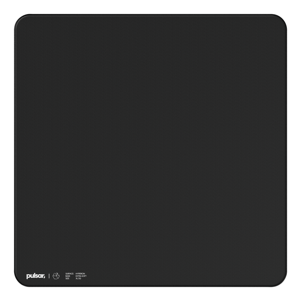 Pulsar x LGG Hyperion Xsoft XL SQ Black (500x500x3mm)
