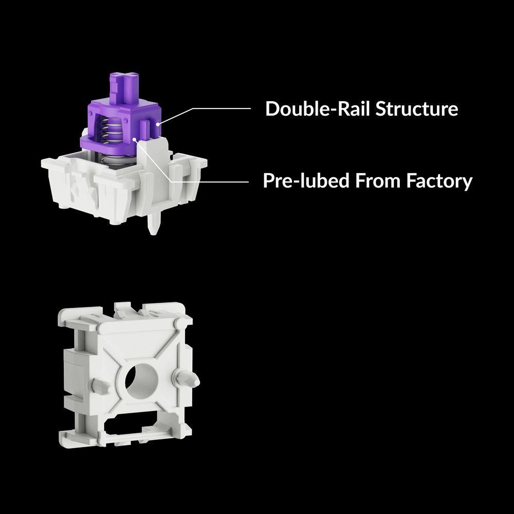 Q3 HE - Shell White - Hall Effect