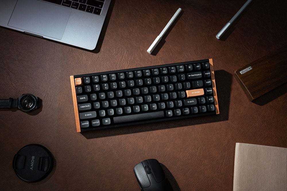 K2 HE - ABS/Aluminum Wooden - Black - Hall Effect