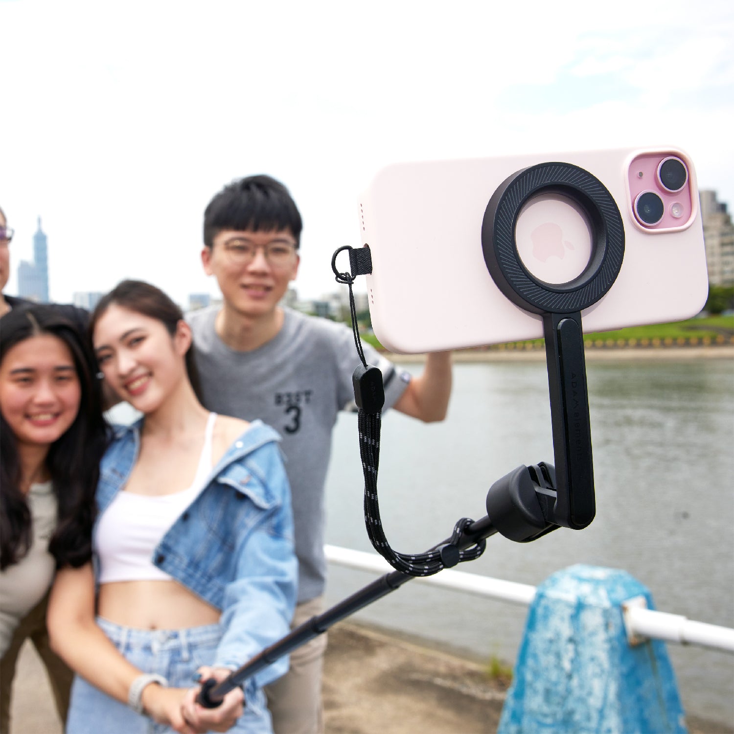 SELFIE II - Perche à selfie avec trépied Bluetooth sans fil