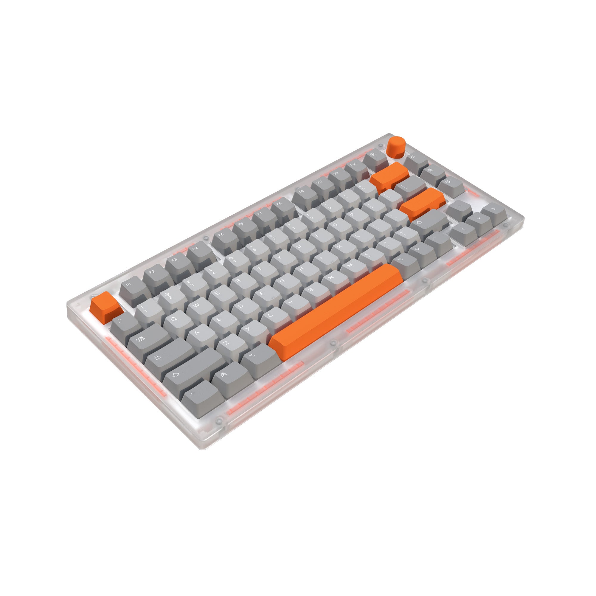 Si75-HE Hall-Effect Keyboard - Orange