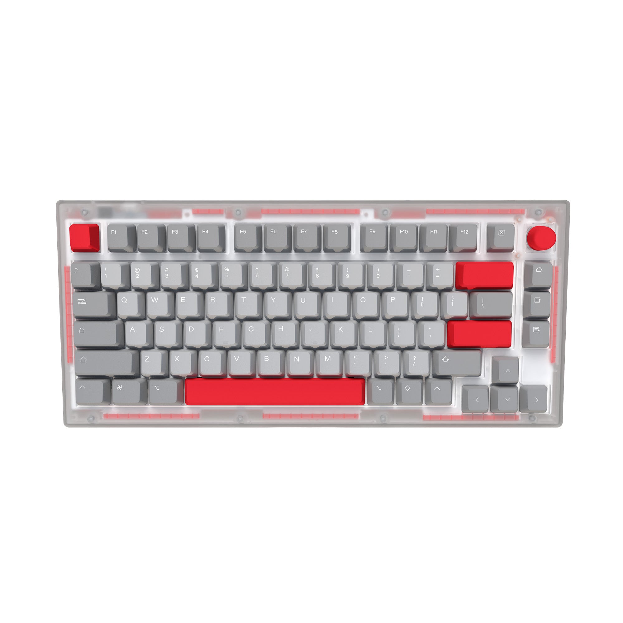 Si75-HE Hall-Effect Keyboard - Red