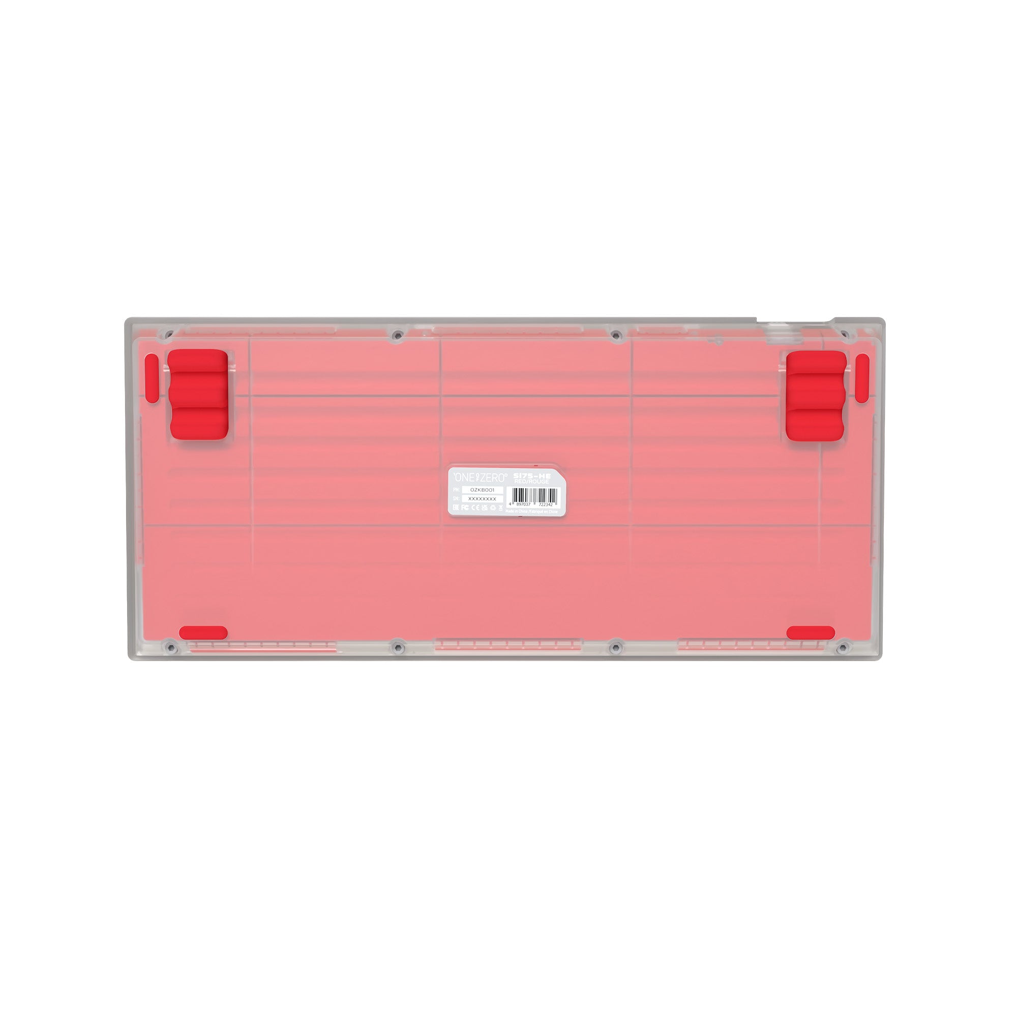 Si75-HE Hall-Effect Keyboard - Red