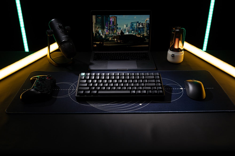 K2 HE - ABS/Aluminum - Black - Hall Effect
