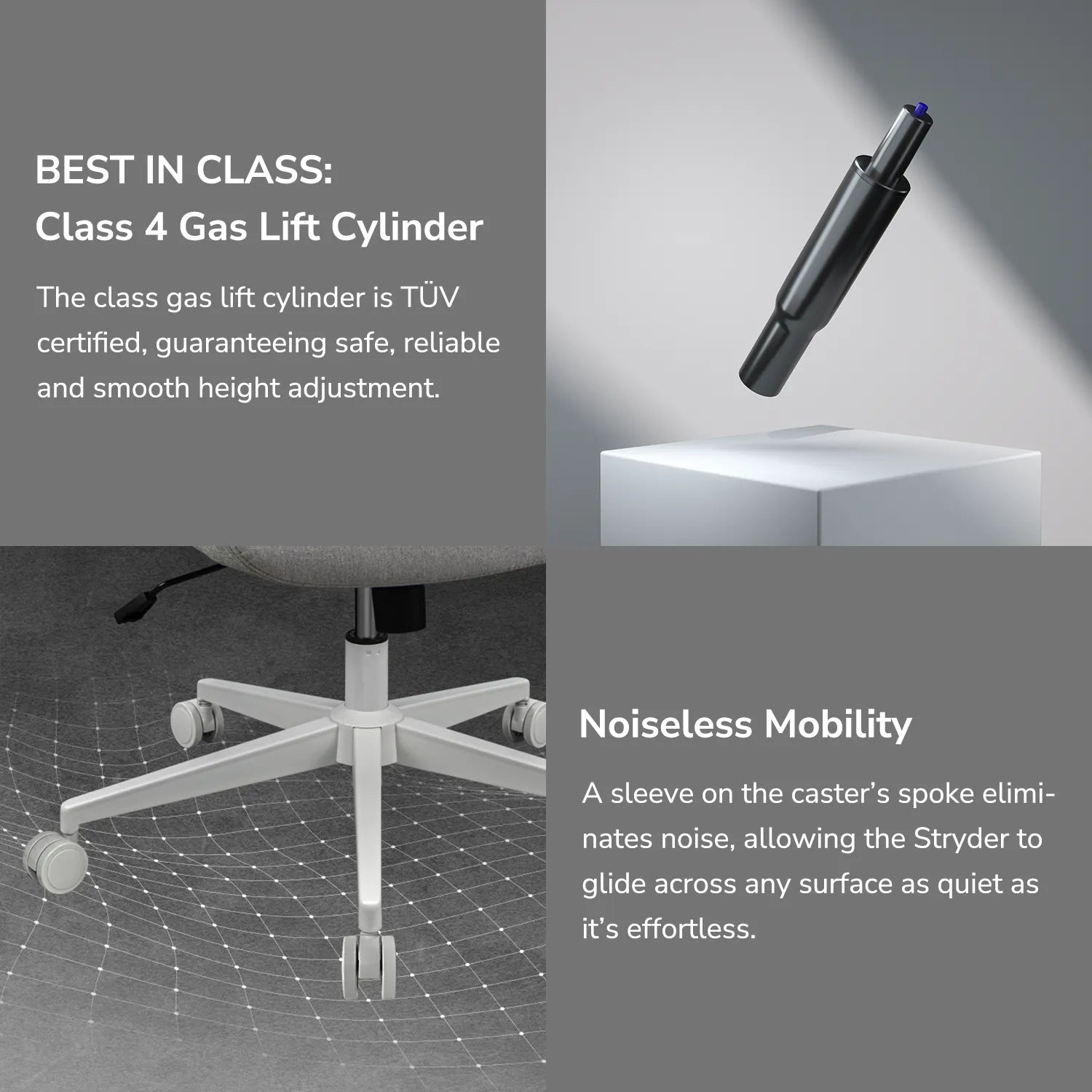 STRYDER White - Office Chair