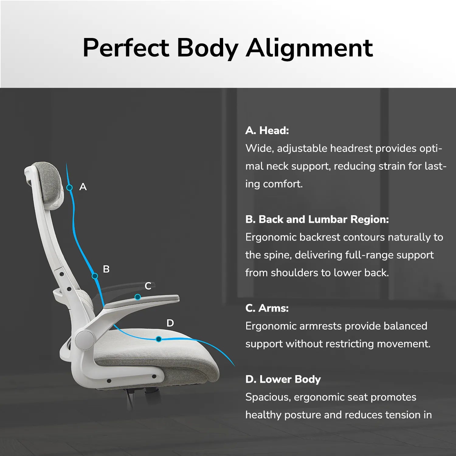 STRYDER White - Office Chair