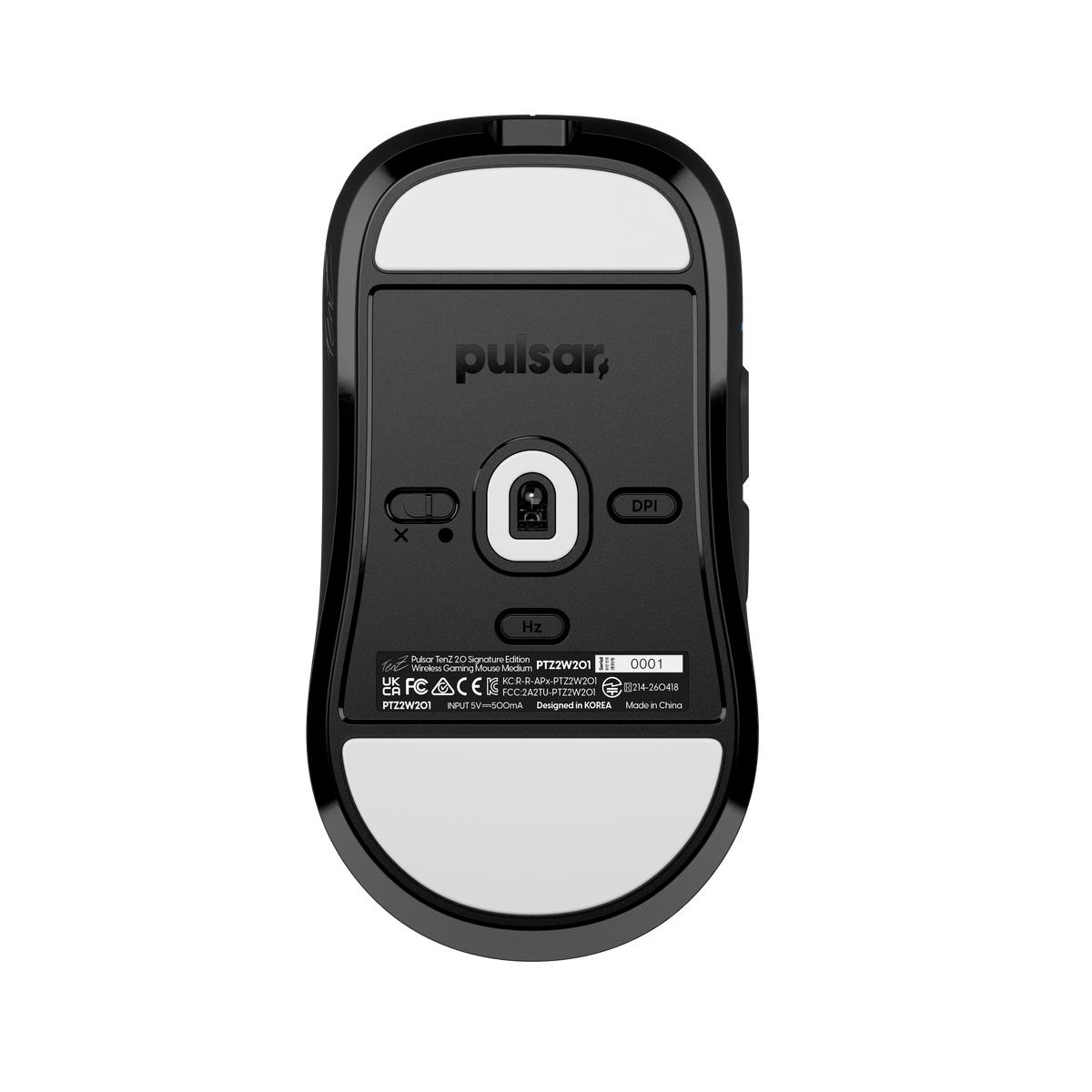 TenZ 2.0 Gaming Mouse - Black - Medium