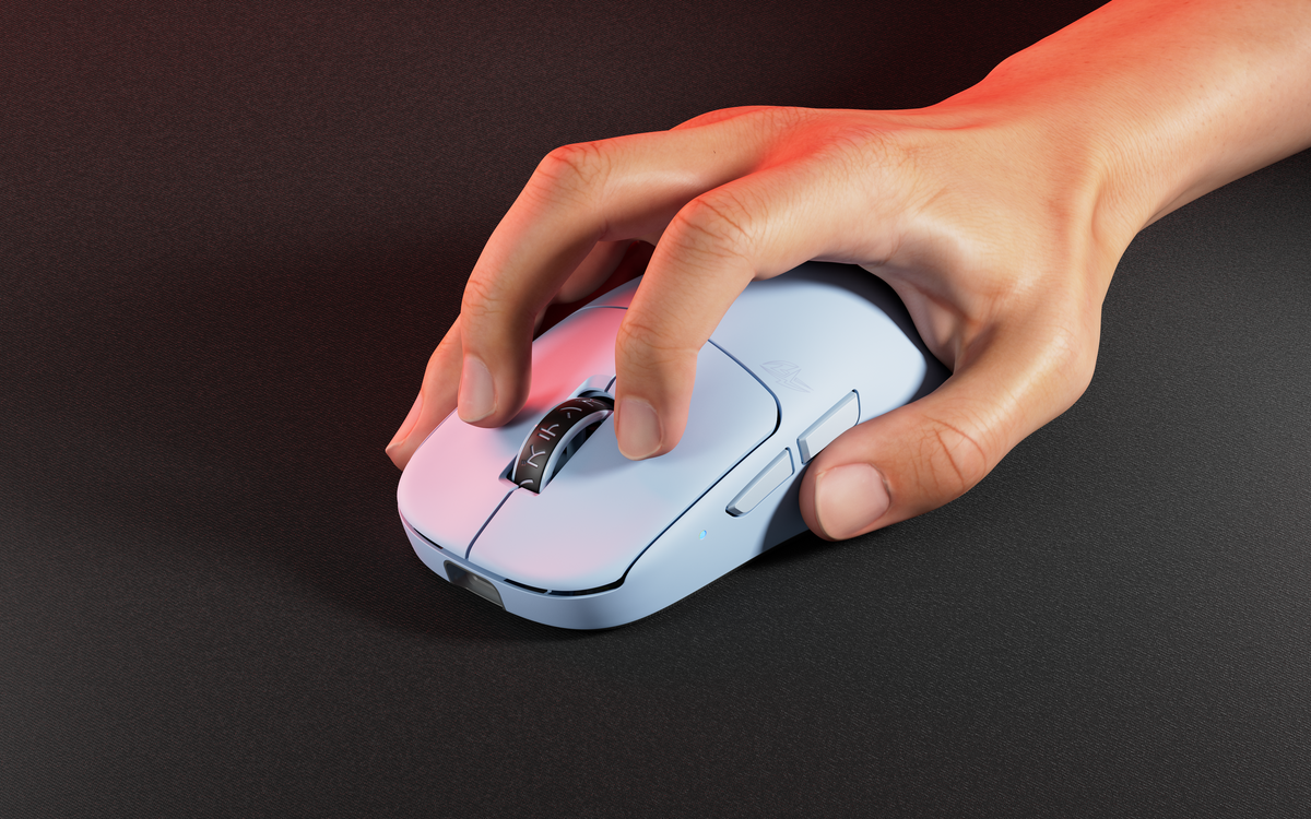 TenZ 2.0 Gaming Mouse - Misty Blue - Mini