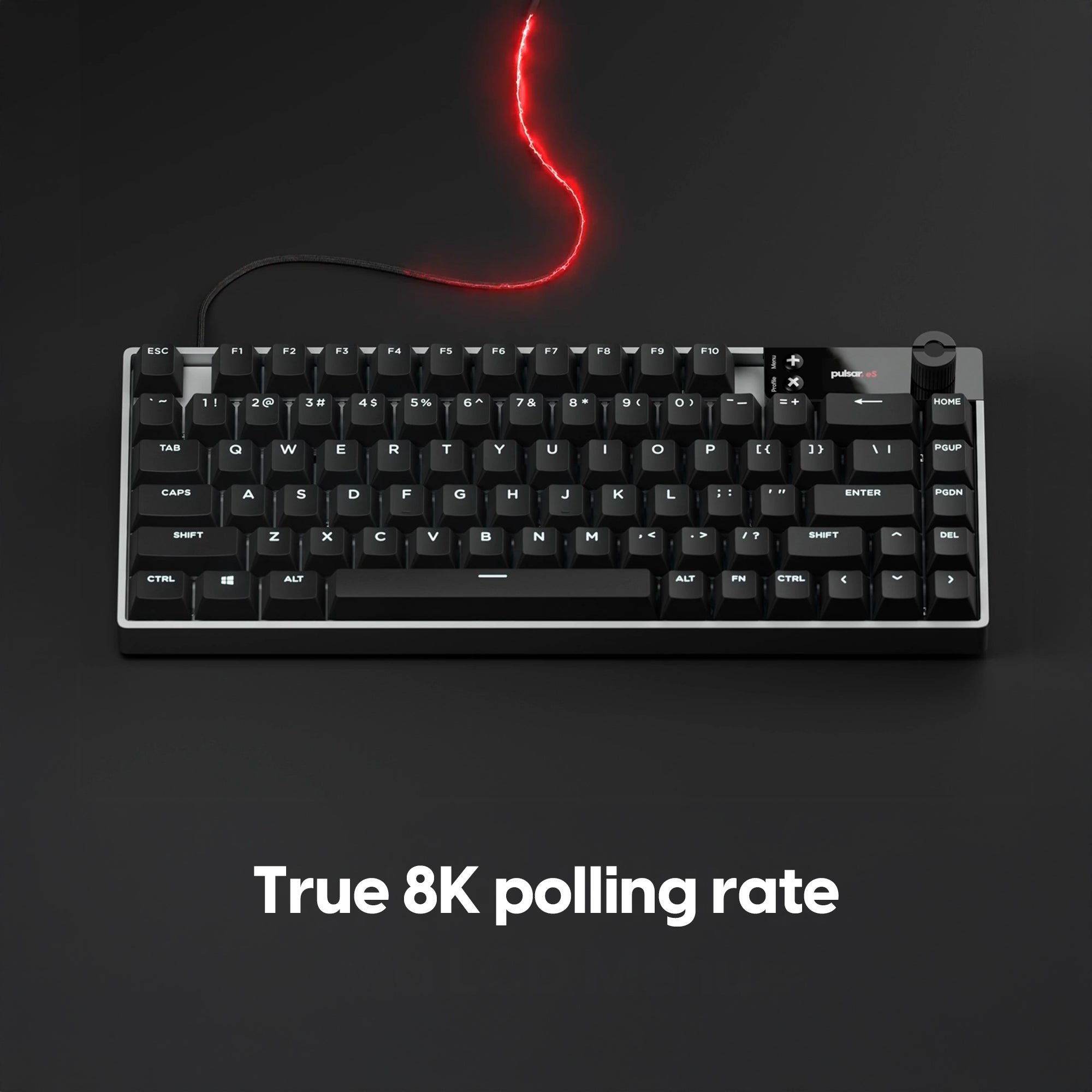 eS HE 70 - Hall Effect Keyboard - Black