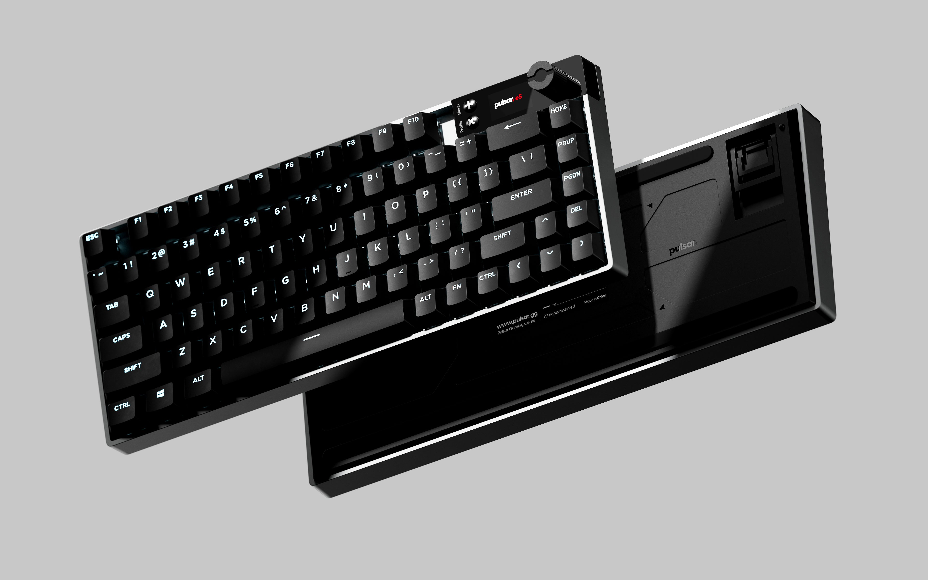 eS HE 70 - Hall Effect Keyboard - Black