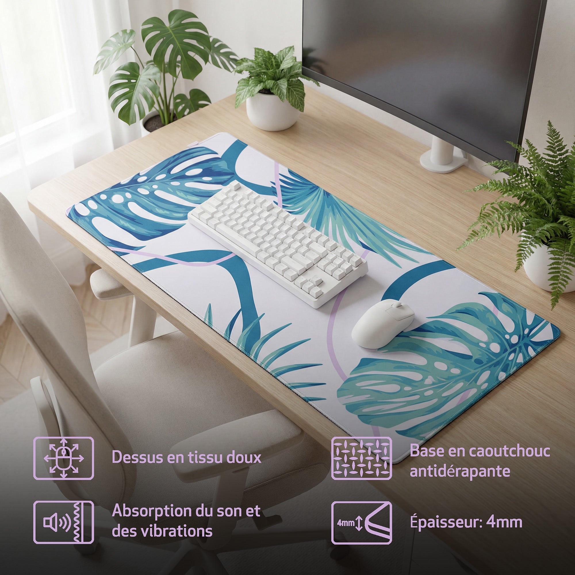 Cloth Deskpad - Lush - Indigo