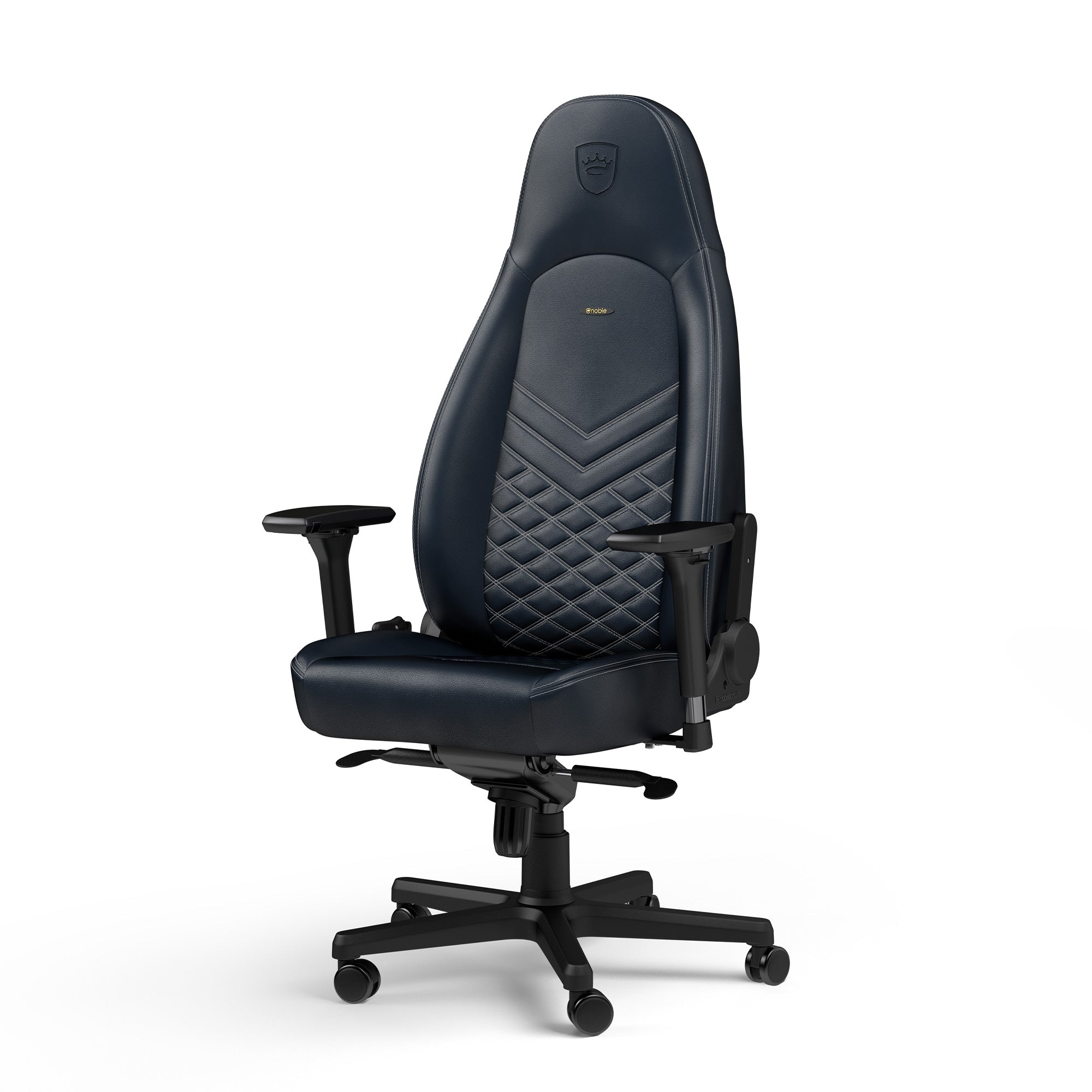 ICON Gaming Chair -  midnight blue/graphite - Real Leather