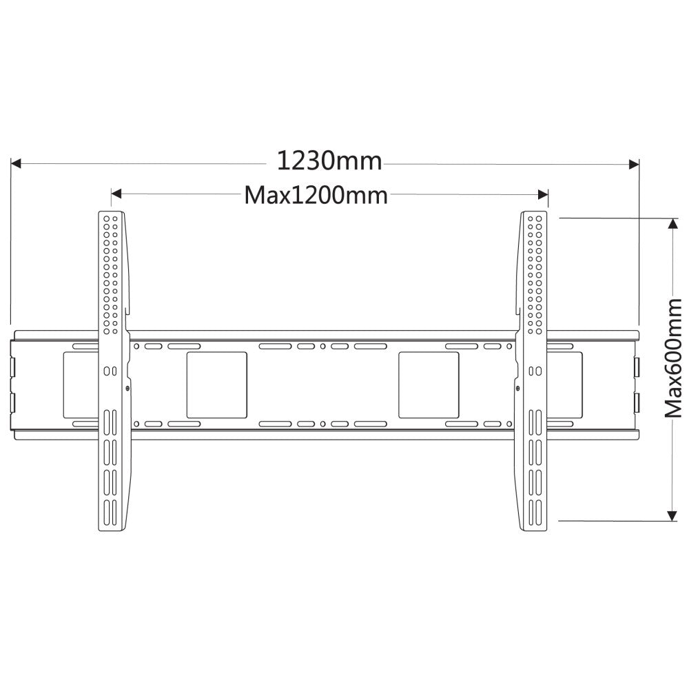 Fixed Wall Bracket for LCD LED TV 55-100''