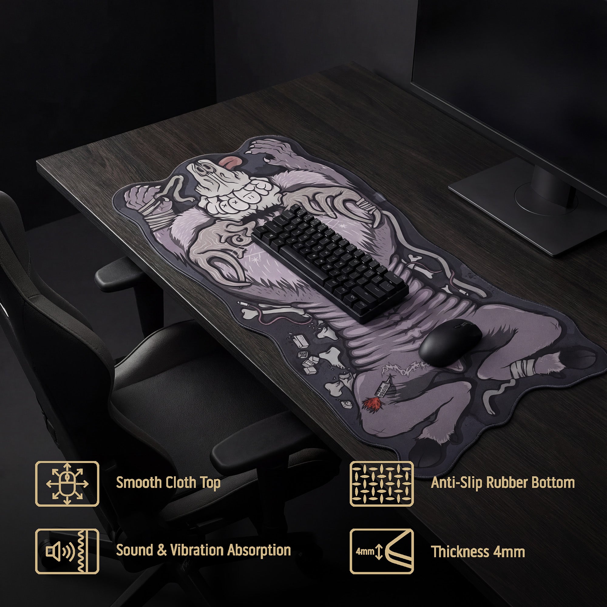 Cloth Deskpad - Wendigo
