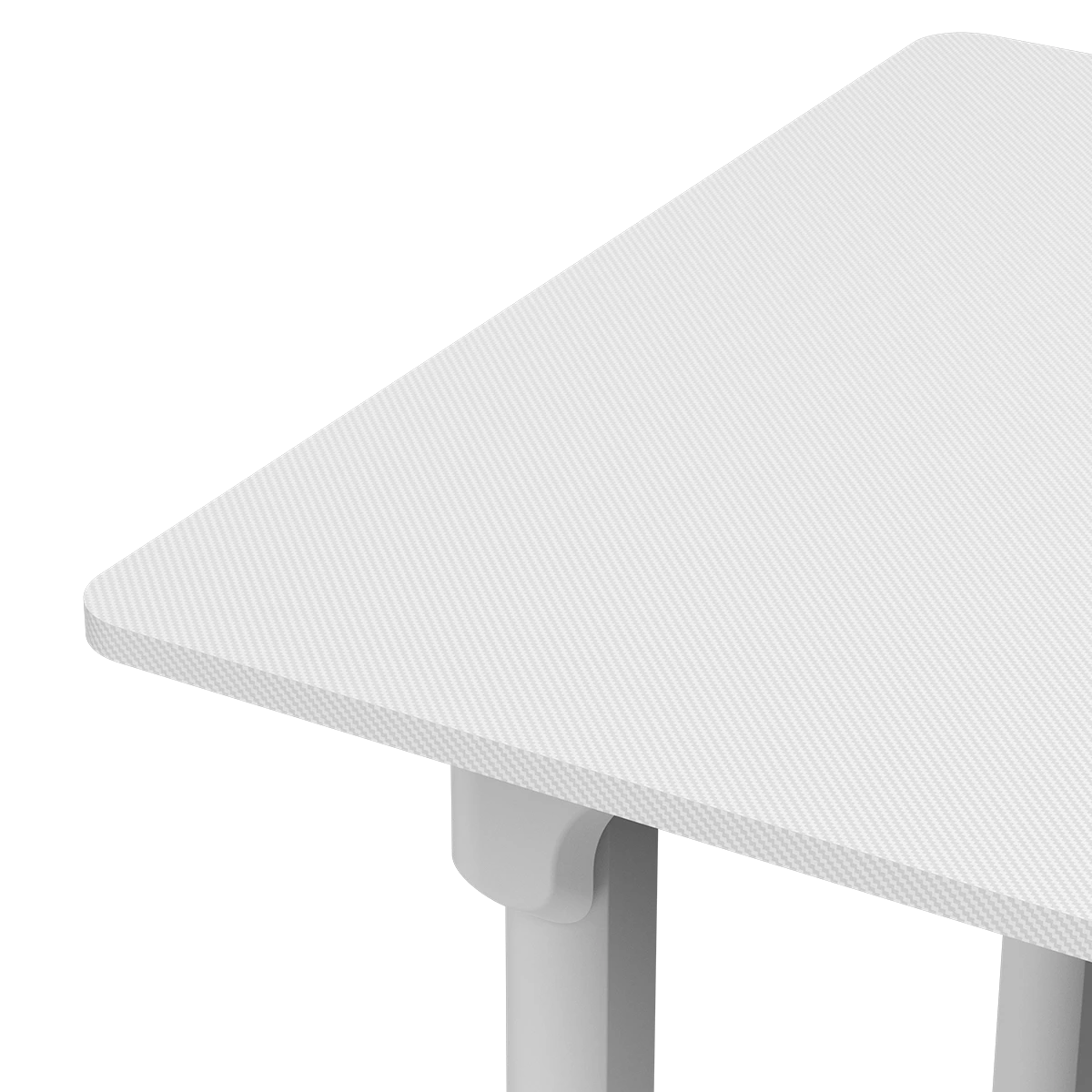 E-Grav 180 White - Height Adjustable Gaming Desk