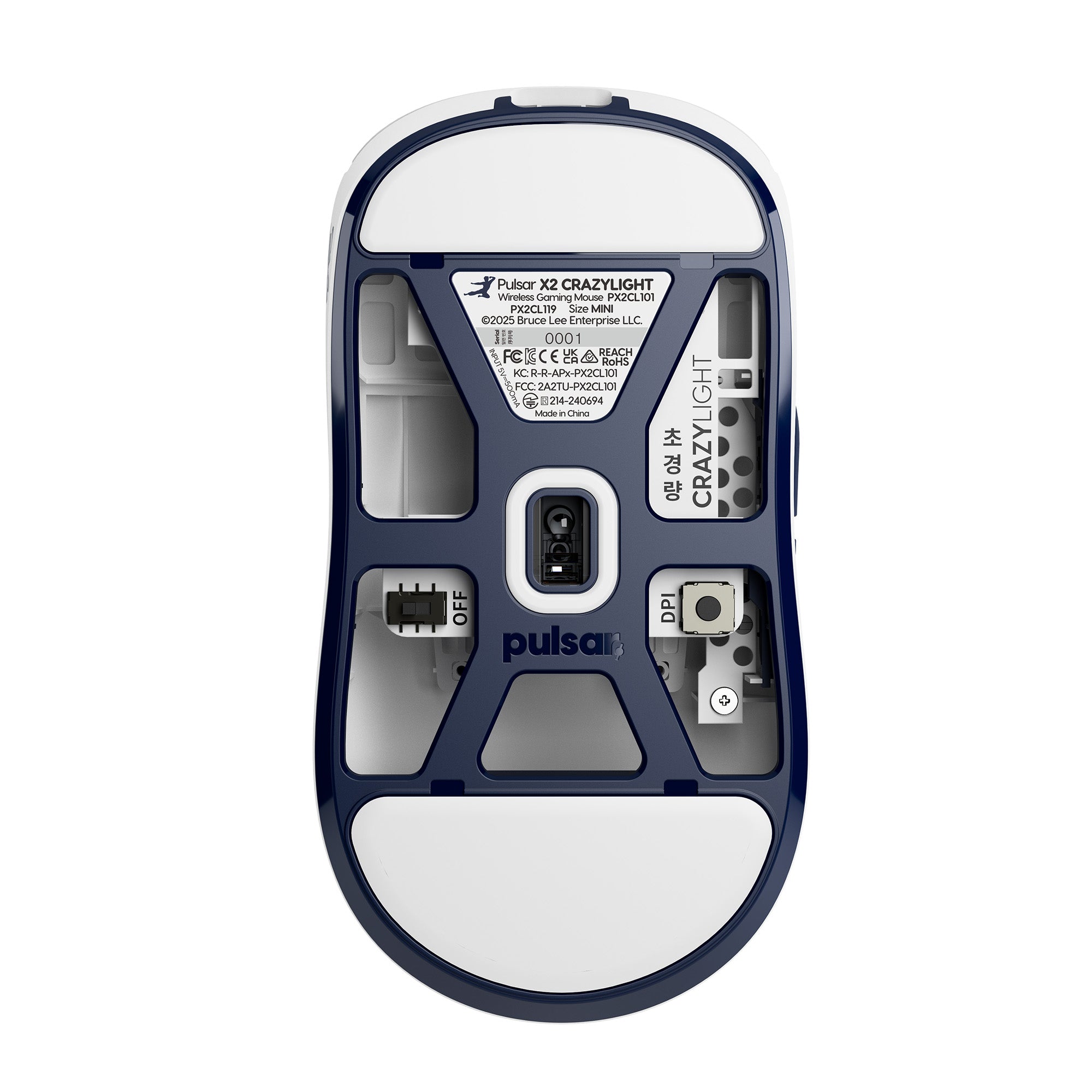 Pulsar X2 Mini CrazyLight Bruce Lee 85th ED