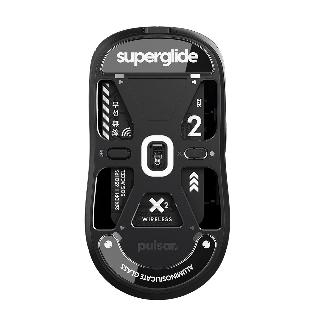 Superglide pour X2 sans fil noir