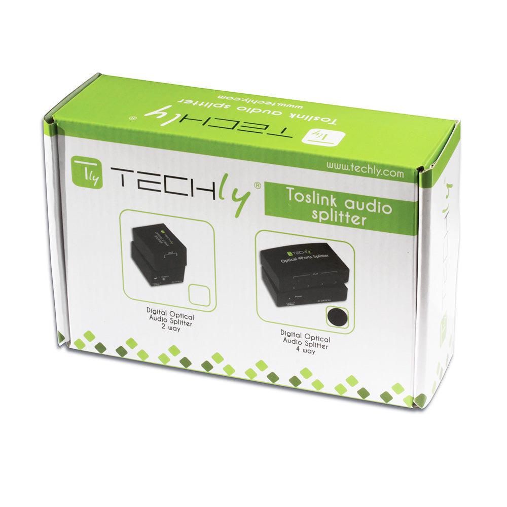 Répartiteur audio numérique 4 ports Toslink