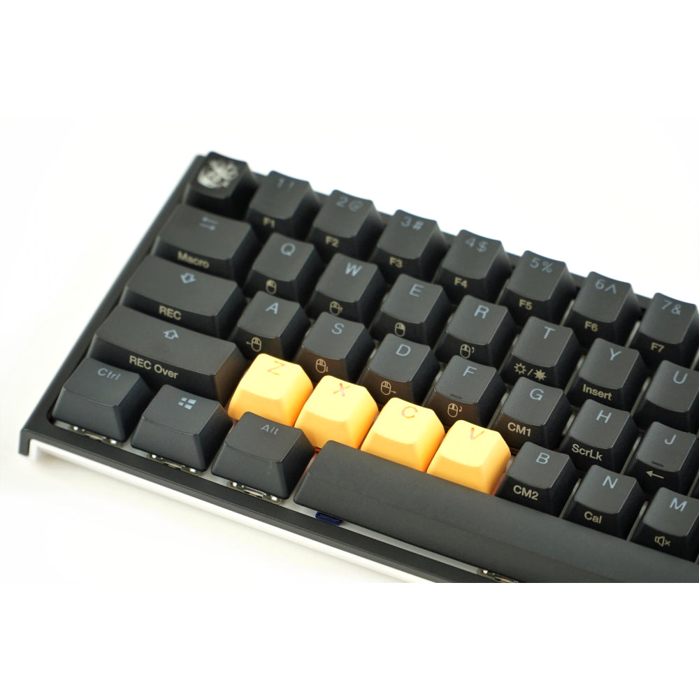 Touches de jeu en caoutchouc ZXCV - Orange fluo
