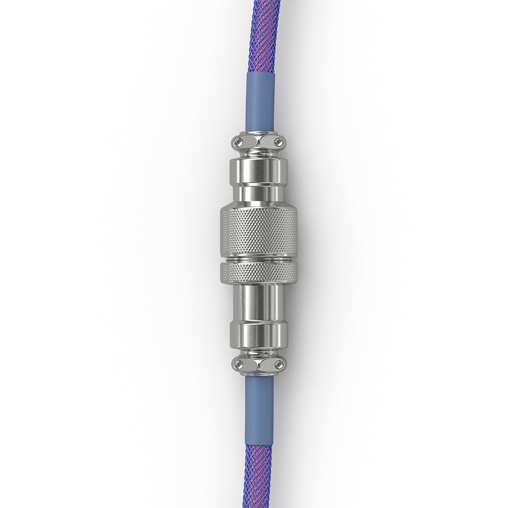 Glorious Coiled USB-C Cable - Nebula