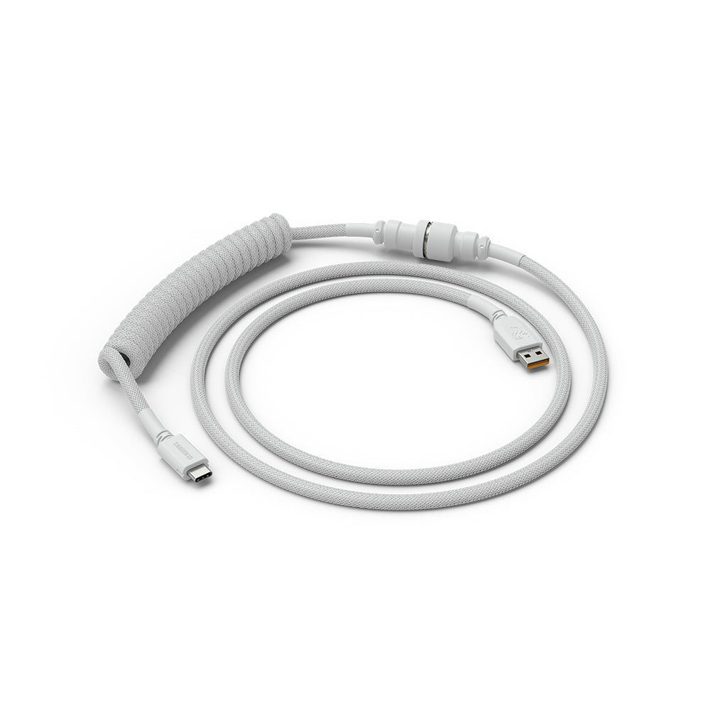 Câble spiralé USB-C Glorious - Ghost