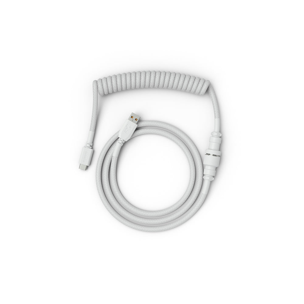 Câble spiralé USB-C Glorious - Ghost