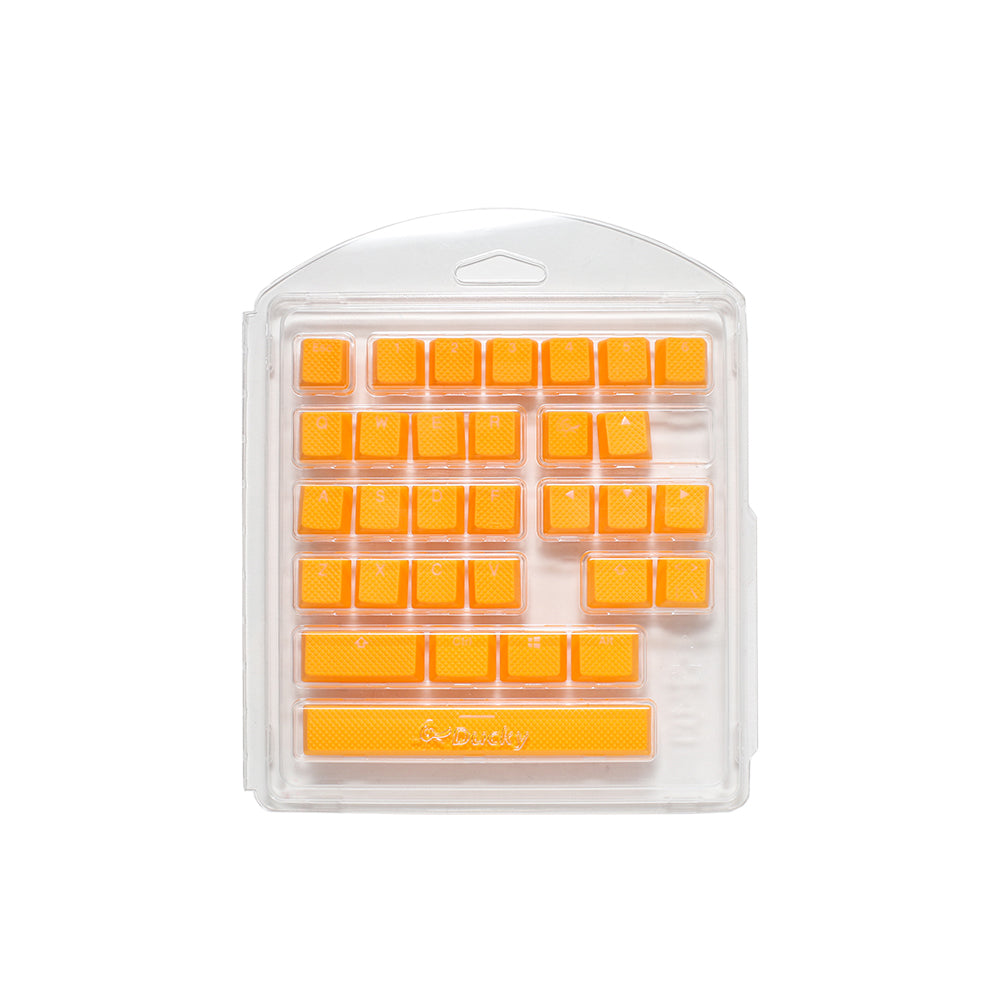 Ensemble de touches de jeu en caoutchouc - Jaune - 31 pièces
