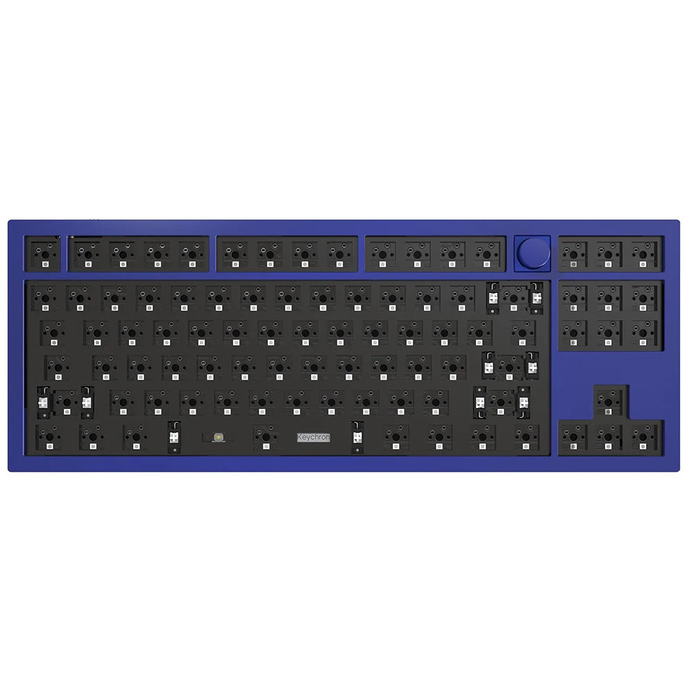 Q3 Bleu avec bouton, Barebones