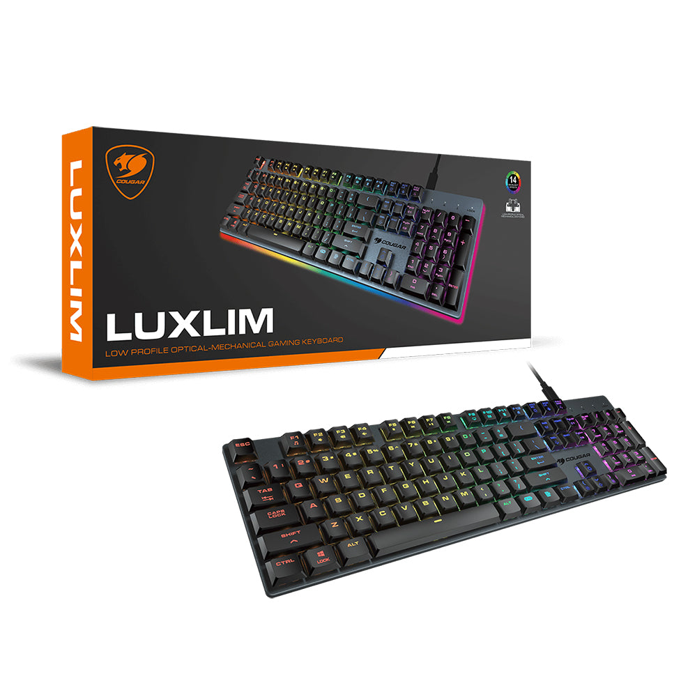LUXLIM LOW Profile Optical Mech Keyboard