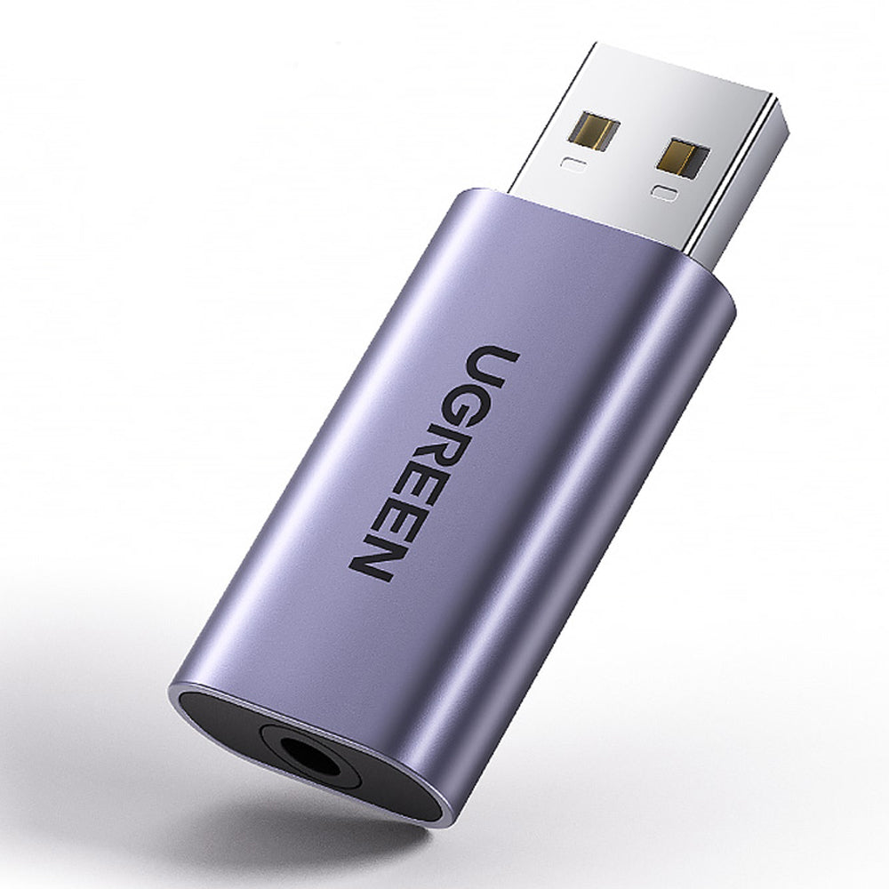 USB-A To 3.5mm External Sound Adapter