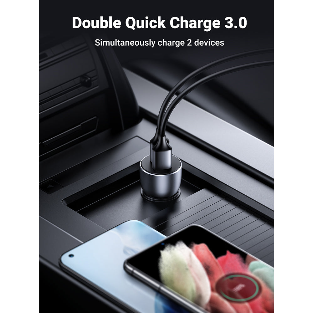 Dual USB-A 36W Car Charger